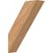 Ekena Millwork 5 1/2"W x 18"D x 24"H Traditional Smooth Knee Brace, Western Red Cedar BRC06X18X24TRA00SWR - alternate 1